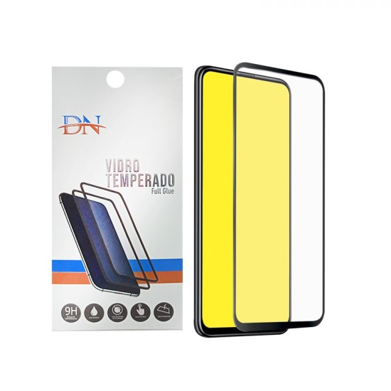 PROTECTOR DE VIDRO DE FULL GLUE DN PARA HUAWEI P SMART Z PRETO